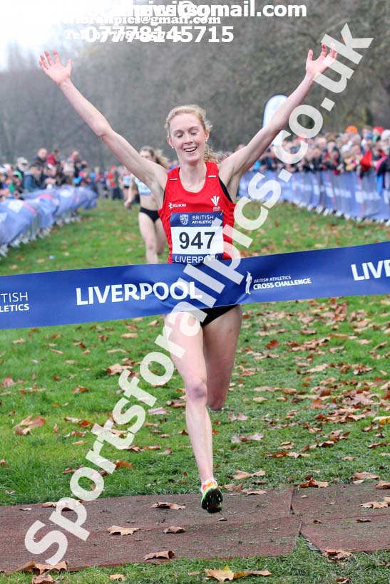 Senior womens British Athletics Liverpool Cross Challenge, Sefton Park, Liverpool. Photo:  David T. Hewitson/Sports for All Pics
